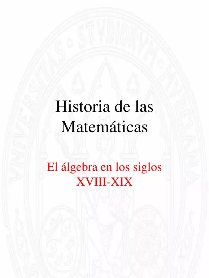 historia de las matem ticas