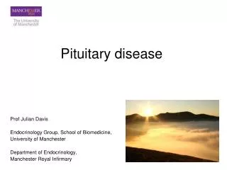 Pituitary disease