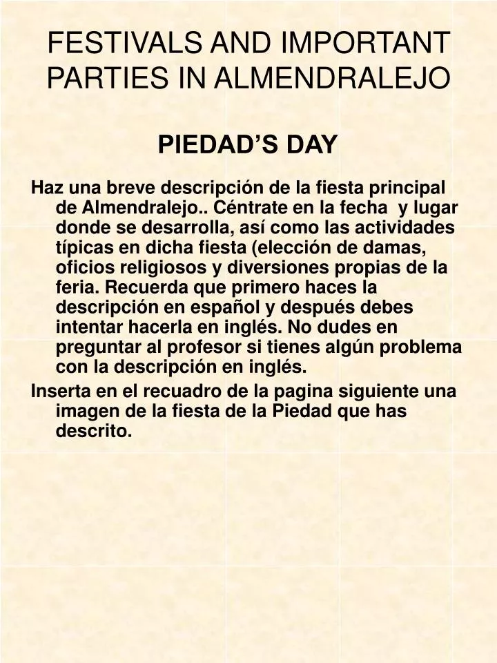 festivals and important parties in almendralejo