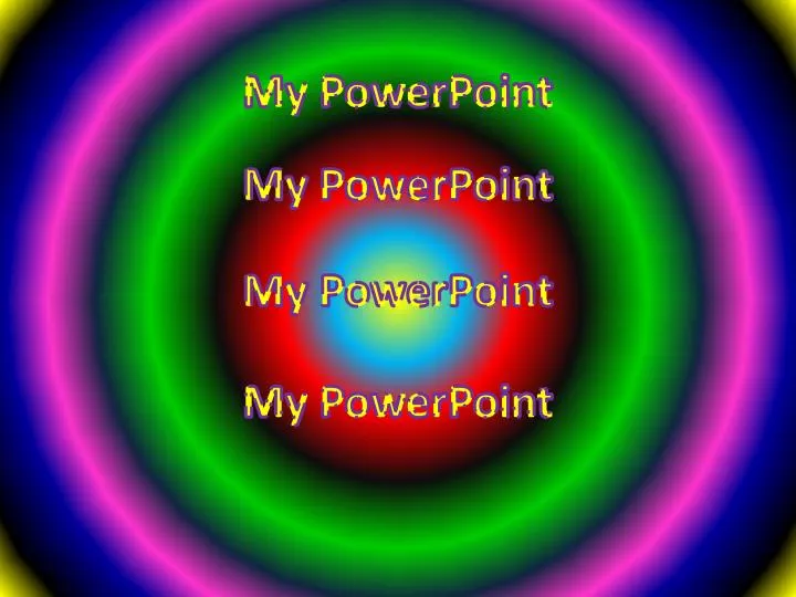 my powerpoint