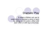 Dramatic Play - slide 1