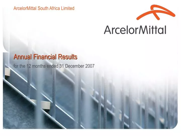 annual financial results
