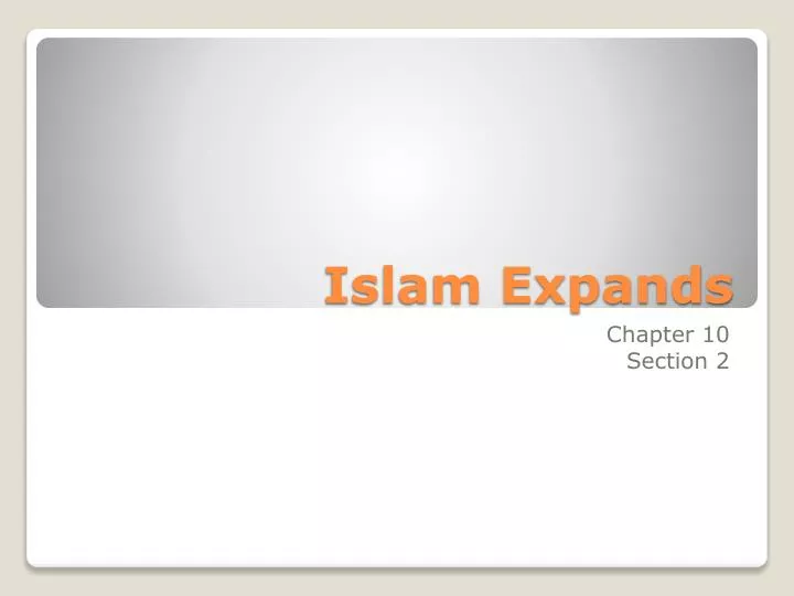 islam expands