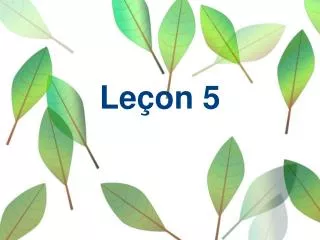 le on 5