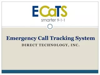 Emergency Call Tracking System