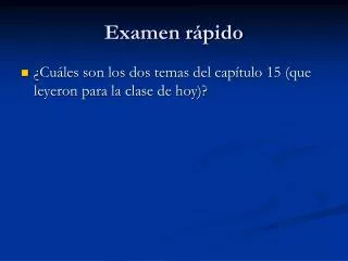 examen r pido