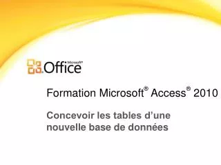 formation microsoft access 2010