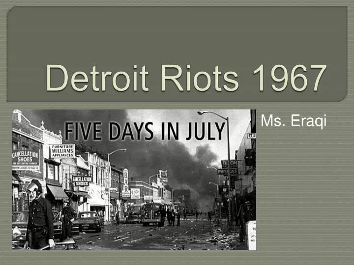 detroit riots 1967