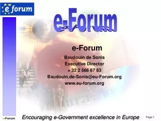 e-Forum