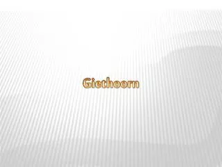 Giethoorn