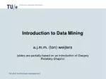 Introduction to Data Mining - slide 1