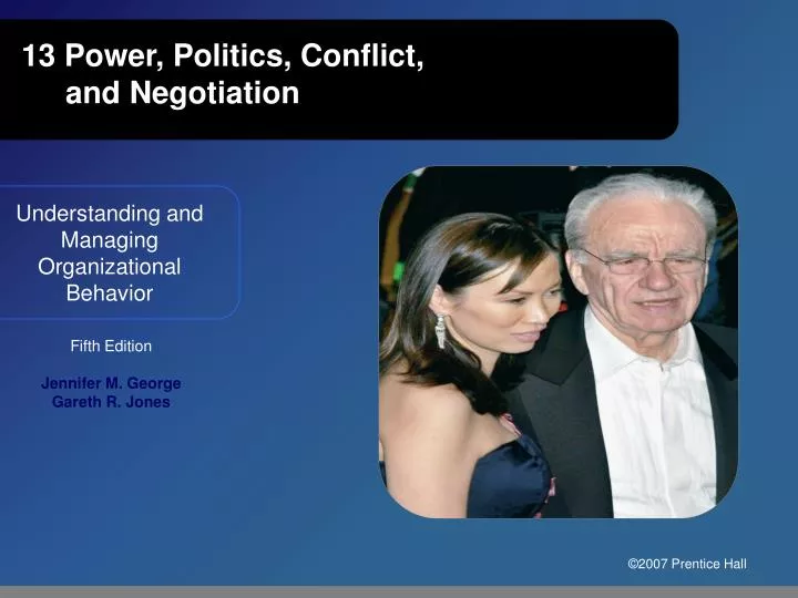13 power politics conflict and negotiation