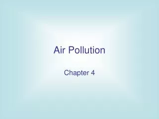 Air Pollution