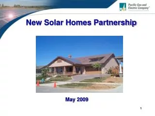 New Solar Homes Partnership