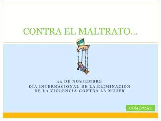 contra el maltrato