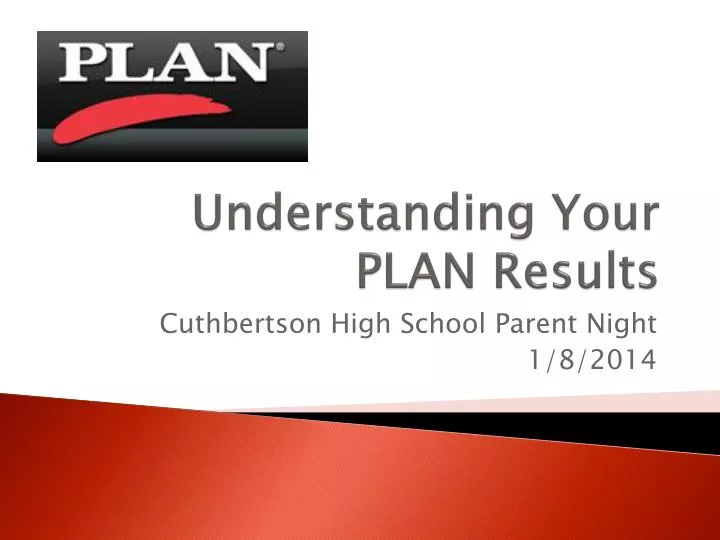 understanding your plan results