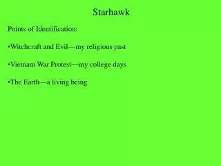 Starhawk