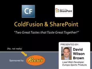 ColdFusion &amp; SharePoint