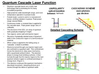 Quantum Cascade Laser Function