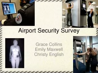 Airport Security Survey