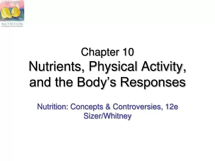 chapter 10 nutrients physical activity and the body s responses