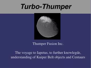 Turbo-Thumper