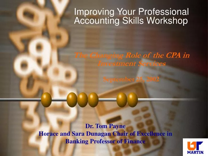 improving your professional accounting skills workshop