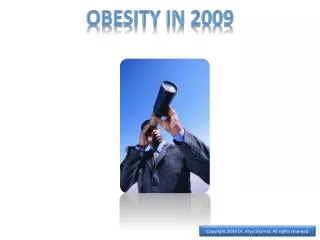 Obesity in 2009