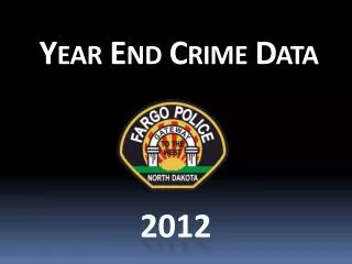 Year End Crime Data