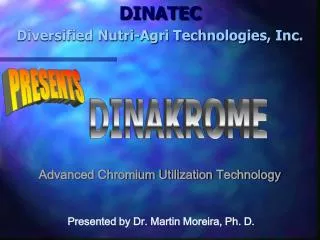 DINATEC Diversified Nutri-Agri Technologies, Inc.