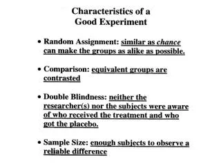 Internal Experimental Validity: Single System Designs