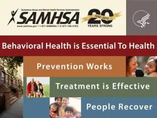 Behavioral Health: Challenges and Opportunities in Indian Country