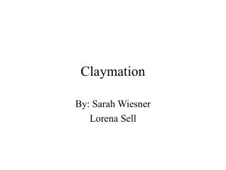Claymation