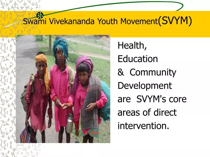 swami vivekananda youth movement svym