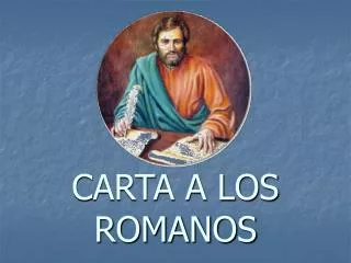 CARTA A LOS ROMANOS