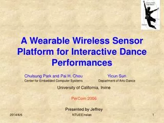 A Wearable Wireless Sensor Platform for Interactive Dance Performances