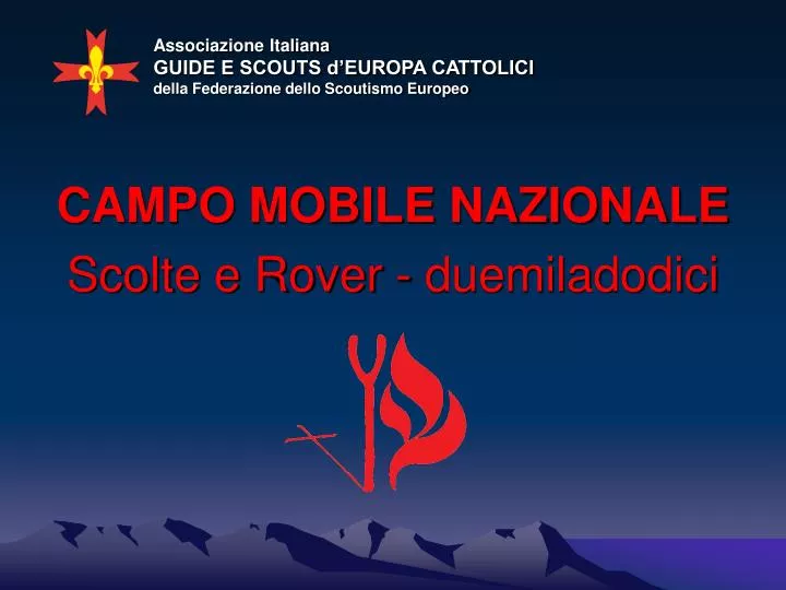 associazione italiana guide e scouts d europa cattolici della federazione dello scoutismo europeo