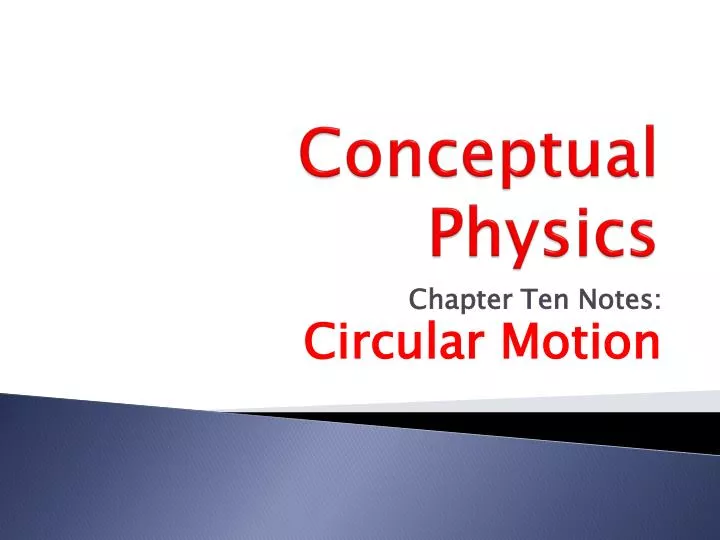 conceptual physics