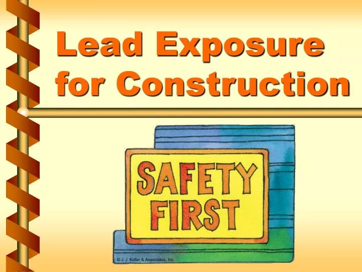 lead exposure for construction