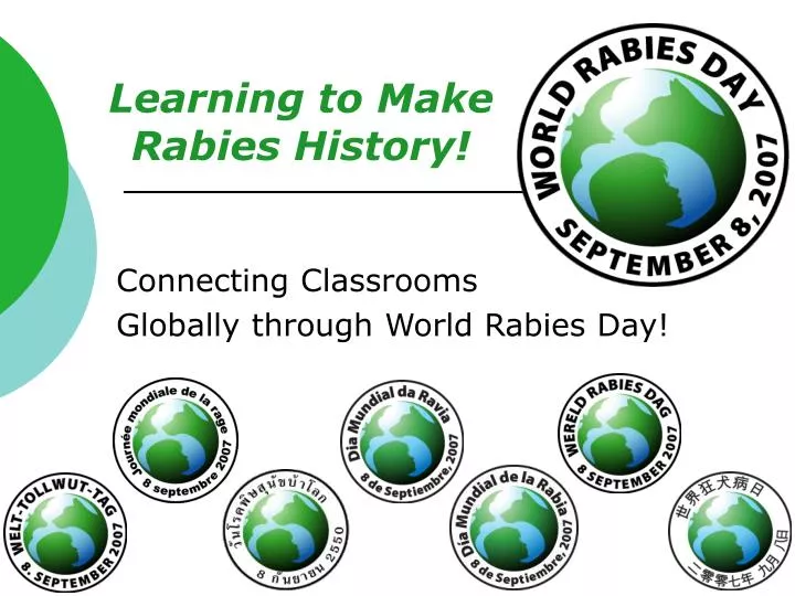 learning to make rabies history