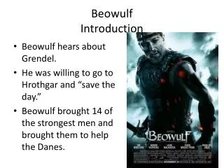 Beowulf Introduction