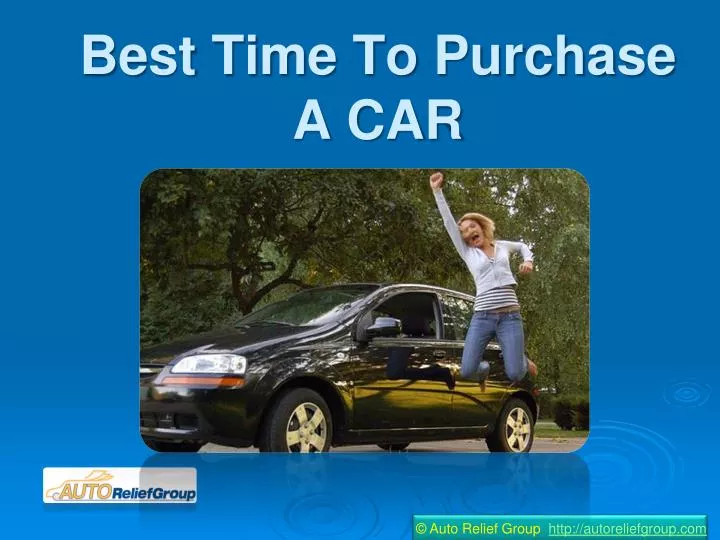 best time to purchase a car