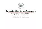 Introduction to e-Commerce - slide 1