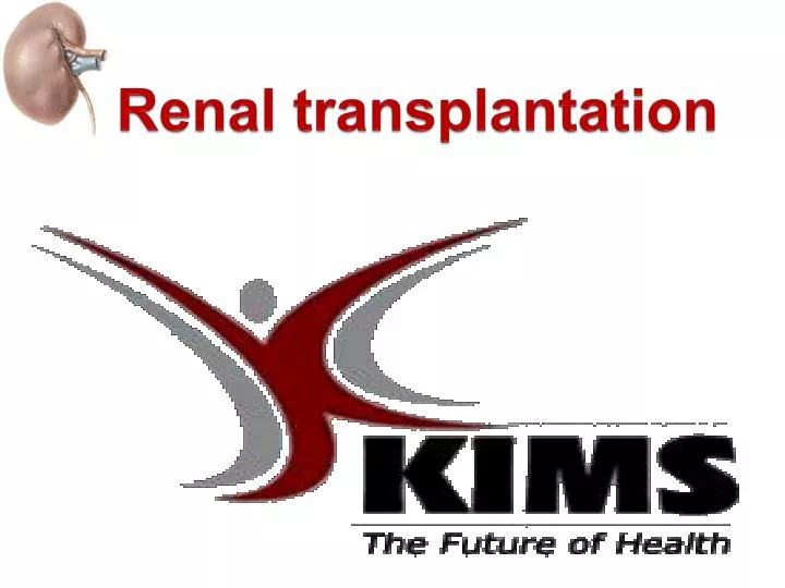 renal transplantation