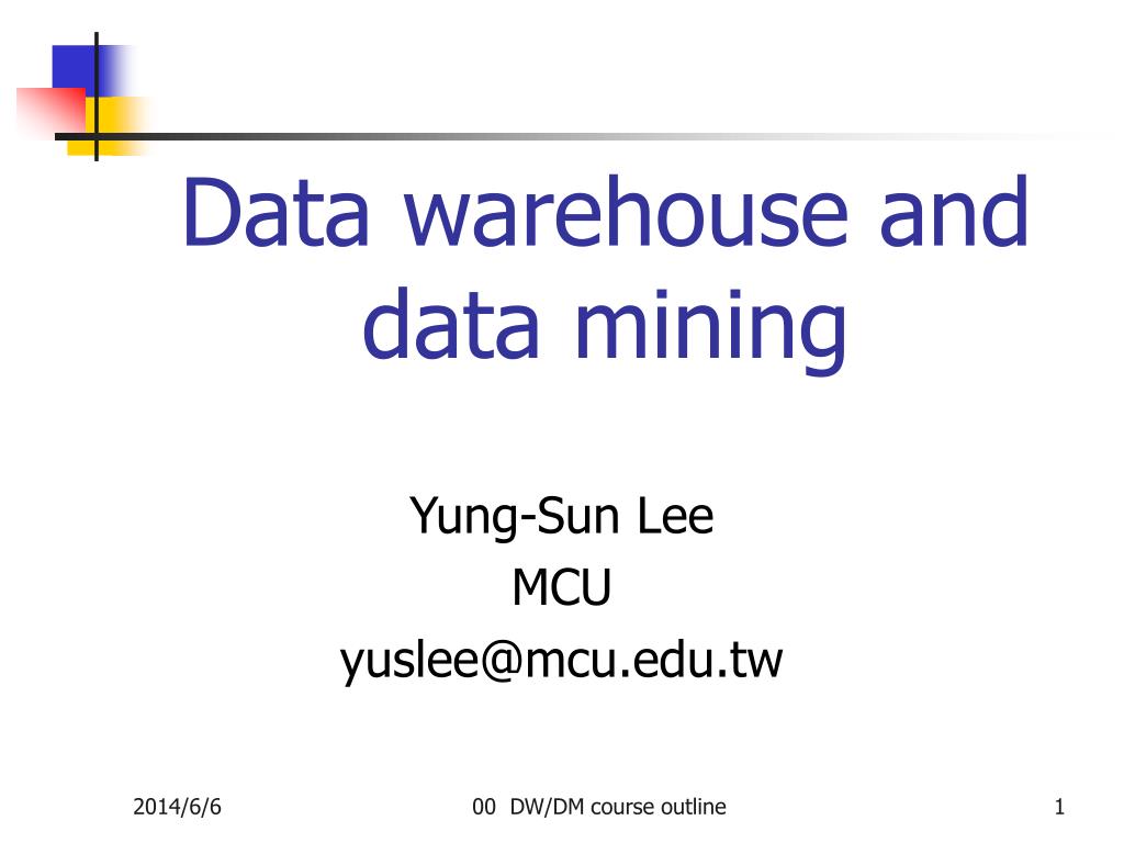 PPT - Data warehouse and data mining PowerPoint Presentation, free ...
