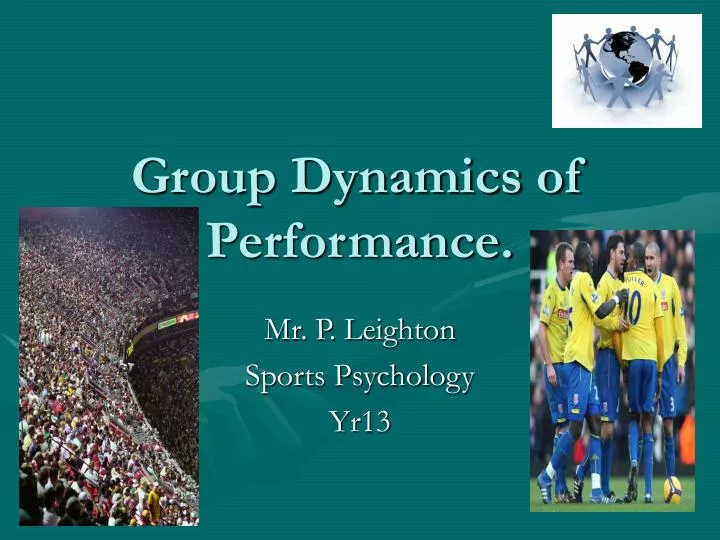 group dynamics of performance