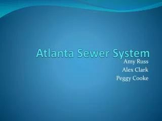 Atlanta Sewer System