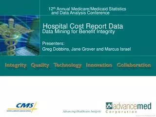 Hospital Cost Report Data