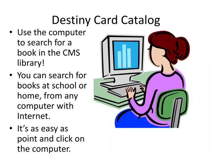 destiny card catalog