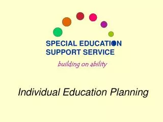 Individual Education Planning